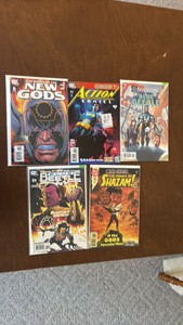 DC Comic Books Lot, 5 Different Comics