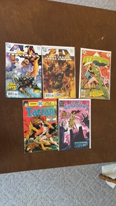 DC Comic Books Lot, 5 Different Comics