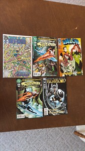 DC Comic Books Lot, 5 Different Comics