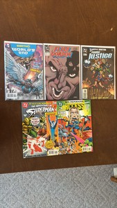 DC Comic Books Lot, 5 Different Comics