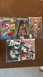 DC Comic Books Lot, 5 Different Comics