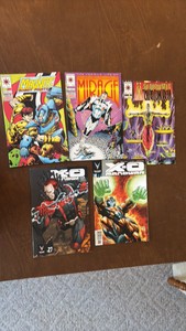 Valiant Comic Book Collection, 5 comics