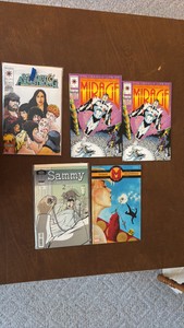 Comic Book Lot, 5 Comics Assortment of Brands and Heroes