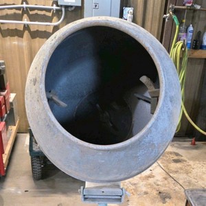 IMER Electric Concrete Mixer - Portable Towable Style Mixer - Runs Well - Video Included