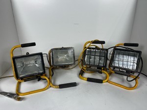 4 Shop Lights, Not Tested And Bulbs Not Included