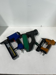 Lot Of Pnuematic Nailers & Staplers