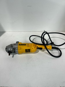 Dewalt Heavy Duty Angle Grinder With Large Hole Saw, Two Corded Power Drills And Carrying Case