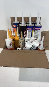 Various Tubes Of Caulking
