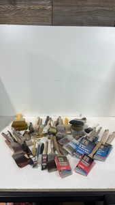 Lot Of Paint Brushes