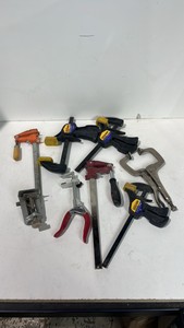 Lot Of Various Clamps