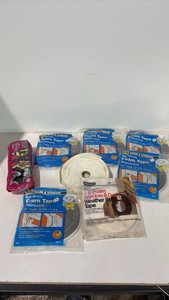 Lot Of Foam Weatherstripping And Steel Wool Pads