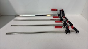 Lot of bar clamps