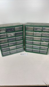Lot of hardware storage drawers