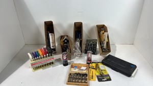 Lot of Bits, hex keys and utility blades