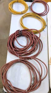 Lot of (5) Air Hose