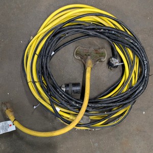 Lot of (3) extension cords. 15 & 20 Amp