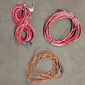 Heavy-Duty Extension Cord Lot - 2 Premium 20 Amp Cords, Light Use