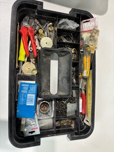 Tool box filled with tools