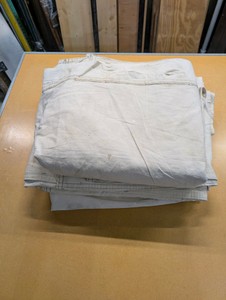 Lot of (5) large drop cloths