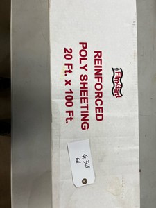Reinforced Poly Sheeting
