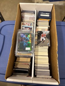 Box of Sports Cards, Lots of Stars and Rookies, Mix of Sports and Years