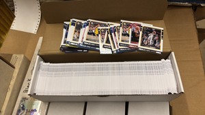 Box of 2024 Panini NBA Hoops Cards, Hundreds of Cards, Star Cards Included
