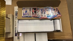 Box of 2024 Panini NBA Hoops Cards, A few Dozen Chrome Cards,Hundreds of Cards Stars Included