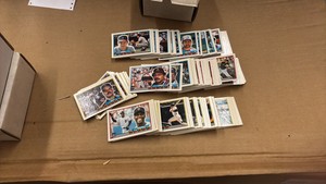 Box of 1989 Big Topps Cards, Oversized Cards, Lots of Stars