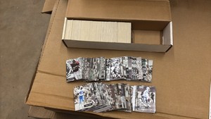 Box of 1993 NFL Playoff Football Cards, Hundreds of Cards With Stars Included