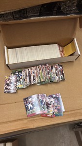 Box of 1992 and 1993 Pro Set NFL Footbl Cards