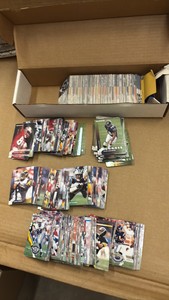 Box of 1996 and 1997 Donruss NFL Football Cards