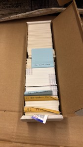 Box of 1990s NFL Football Cards, Pacific, Wild Card, All World
