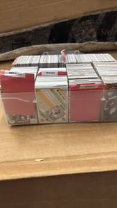 Big Plastic Box of Football Cards, Sorted by Team, Lots of Vikings, Cards are From 1990s and 2000s