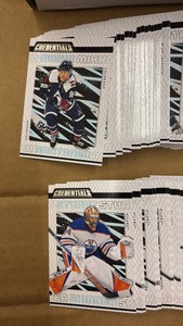 Box of 2024 Upper Deck Ice Blue Credentials Hockey Cards