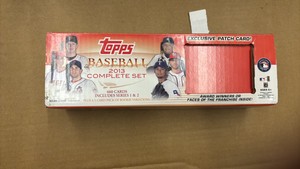 2013 Topps Baseball Card Set, Set Likely Not Complete, Some Cards May be Missing