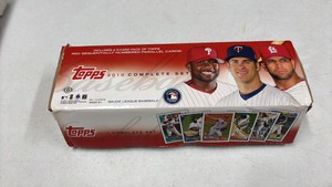 2010 Topps Baseball Card Partial Set, Lots of Cards Missing
