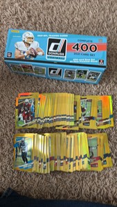 2021 Donruss Gold Press Proof NFL Football Cards Partial Set, Rare Parallel Set, Missing Some Cards