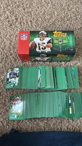 2002 Topps NFL Football Card Partial Set, Some Cards Missing