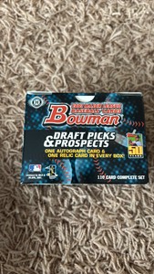 2001 Bowman Draft Picks and Prospects Partial Set, Some Cards May be Missing