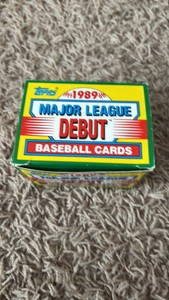 1989 Topps Major League Debut Partial Set, Some Cards May be Missing