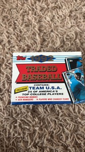 1992 Topps Traded Baseball Card College and Rookie Partial Set, May be Missing Cards