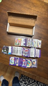 Box of Minnesota Vikings Football Cards, Justin Jefferson, Tommy Kramer, Bud Grant and More