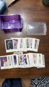 Minnesota Vikings Oversized Cards Vintas Lot, Plastic Case Included