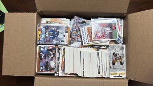 Huge Box of Random Football, Basketball and Baseball Cards
