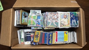 HUGE Box of Random Sports Cards, Lots of Newer Cards, Some older from 1980s and 90s