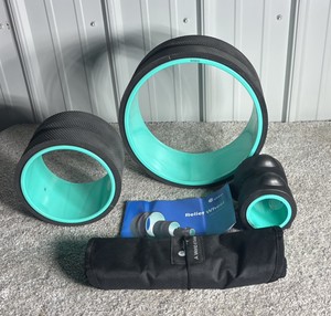 Chirp Relief Wheel - Back & Neck Pain Set (3 Pack wTravel Carrying Case)