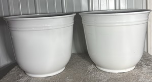 Theo Resin Planters by Trendspot, 2-pack