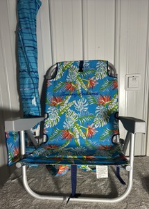 Tommy Bahama Backpack Beach Chair & Tommy Bahama 7.5ft Beach Umbrella