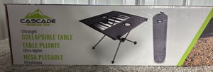 Cascade Mountain Tech Ultralight Collapsible Camping Table