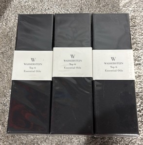 Lot of 3 Wasserstein Aromatherapy Oils 100% Pure Basic Essential Oil Gift Set